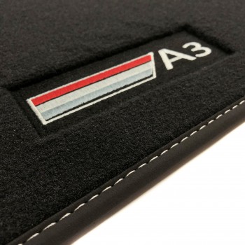 Profi Mats Passform-Fußmatten Velours Fussmatten passend für Audi