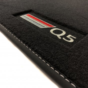 Fußmatten, Velours mit logo für Audi Q5 Sportback (2021-heute)