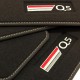 Fußmatten, Velours mit logo für Audi Q5 Sportback (2021-heute)