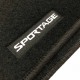 Fußmatten mit logo für Kia Sportage PHEV plug-in Hybrid (2022-present)