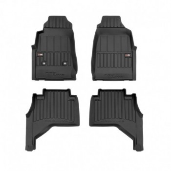 Matten 3D Premium Gummi-Typ Eimer für Isuzu D-MAX II pickup (2011 - 2019)