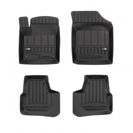 Fußmatten Typ Eimer aus Premium-Gummi für Volkswagen UP! hatchback (2011 - )