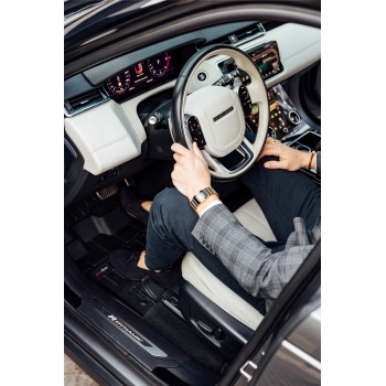 Gummi-3D-Fußmatten für Jaguar XF 2015-neuheiten limousine - ProLine®