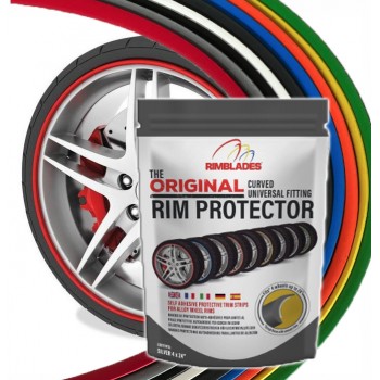 Rimsavers Deluxe: rim protector PREMIUM Rot, Silber oder Schwarz