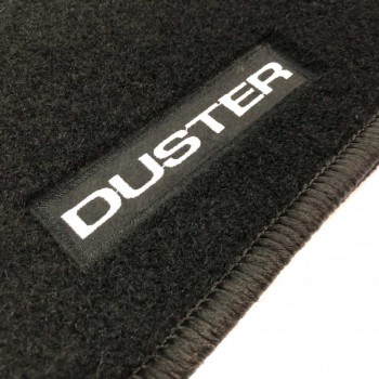 Sonderanfertigung Dacia Duster (2023 - actualidad) Fußmatten mit gesticktem Logo