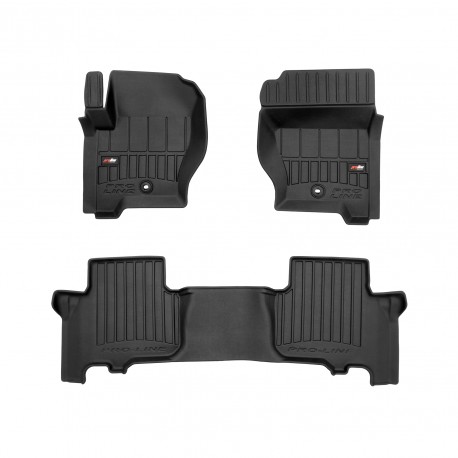 Matten 3D Premium Gummi-Typ Tablett für Land Rover Discovery III suv (2004 - 2009)
