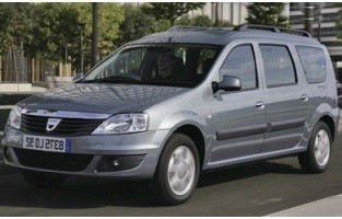 Beige Automatten Dacia Logan 7 plätze (2007 - 2013)