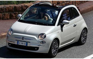 Fußmatten für Fiat 500 C (2009 - 2014) mit logo