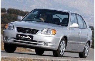 Beige Automatten Hyundai Accent (2000 - 2005)