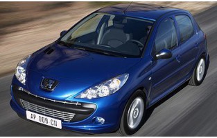 Fußmatten, Gummi-TPE für Peugeot 206 (2009 - 2013)