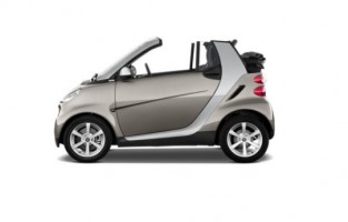 Fußmatten, Gummi-TPE für Smart Fortwo A451 Cabrio (2007 - 2014)