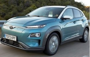 Beige Automatten Hyundai Kona SUV elektrofahrzeuge (2017 - neuheiten)