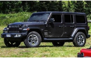 Beige Automatten Jeep Wrangler 5 türen (2018 - neuheiten)