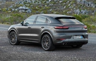 Fußmatten Porsche Cayenne III Coupe (2019-present) logo Hybrid