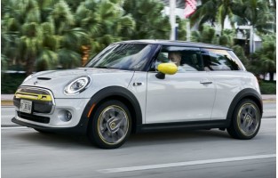 Velour Logo Fußmatten für Mini Cooper / One F56 Electric (2020 - 2024)